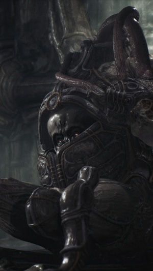 Scorn video game character