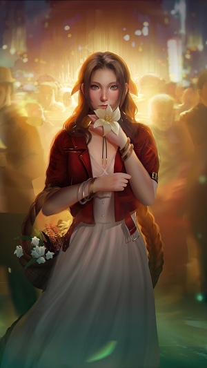 Aerith Gainsborough from Final Fantasy VII Remake