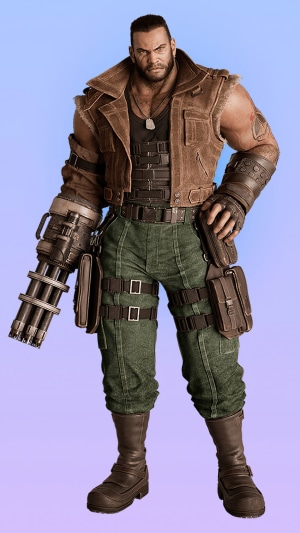 Barret Wallace from Final Fantasy VII Remake