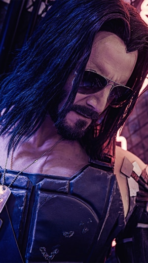 Johnny Silverhand from Cyberpunk 2077 Cosplay