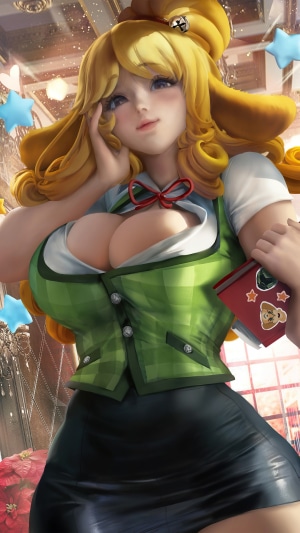 Isabelle from Animal Crossing