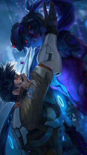 Tracer and Widowmaker from Overwatch