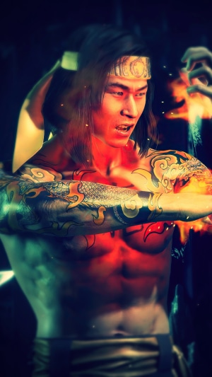 Liu Kang from Mortal Kombat 11
