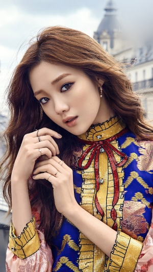 Lee Sung Kyung in ornate dress