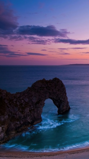 Durdle Door at Sunset