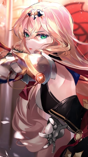 Anime Fantasy Warrior Girl
