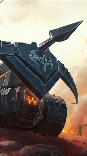 War Machine with Spear and Symbol from Legends of Runeterra