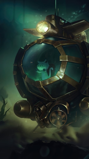 Cat in a Submarine from Legends of Runeterra