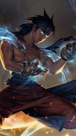 Lee Sin from Legends of Runeterra