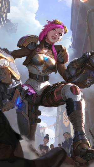 Vi from League of Legends and Legends of Runeterra