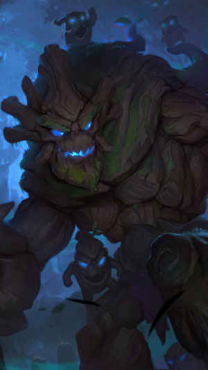 Maokai from League of Legends and Legends of Runeterra