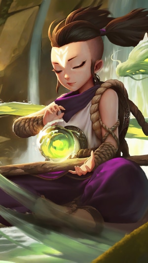 Nidalee from Legends of Runeterra