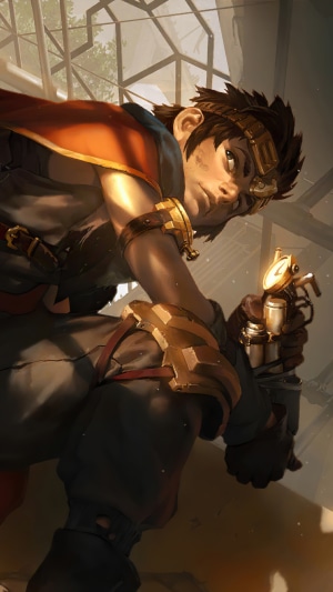 Ekko from Legends of Runeterra