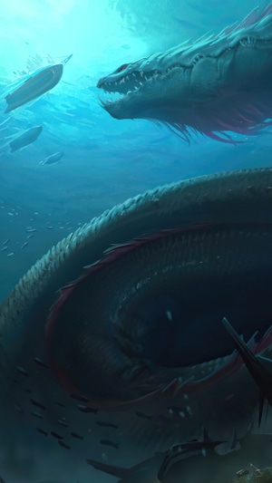 Sea Serpent from Legends of Runeterra