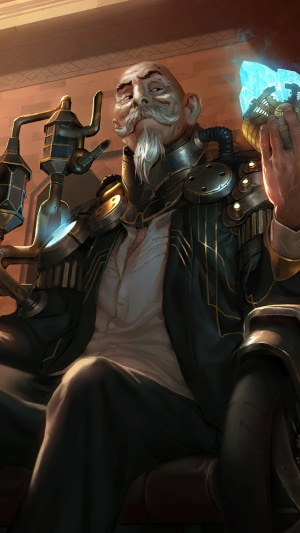 Heimerdinger from Legends of Runeterra