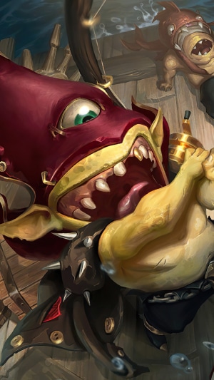 Fish creature from Legends of Runeterra