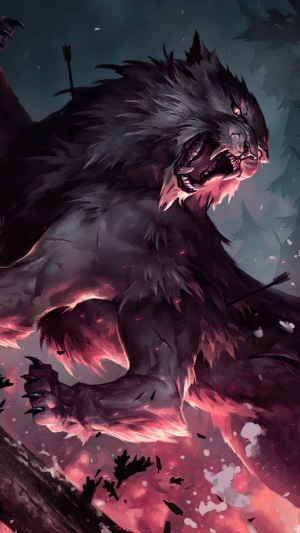 Warwick from Legends of Runeterra