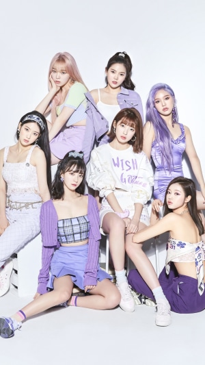 Oh My Girl Kpop Group Poses Together