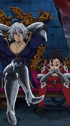 Estarossa and Zeldris from The Seven Deadly Sins