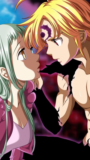 Meliodas and Elizabeth Liones from The Seven Deadly Sins