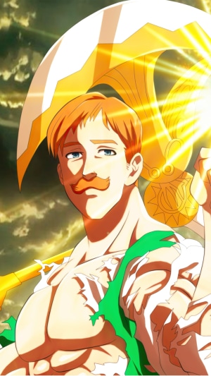 Escanor from Nanatsu no Taizai Anime