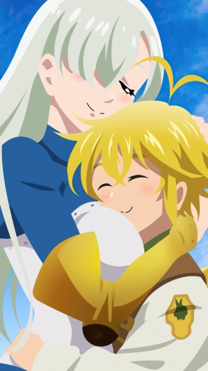 Elizabeth and Meliodas from The Seven Deadly Sins