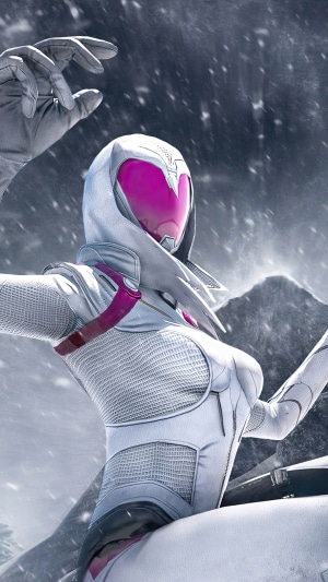 Character from PUBG Mobile in winter gear