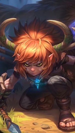 Popol and Kupa from Mobile Legends
