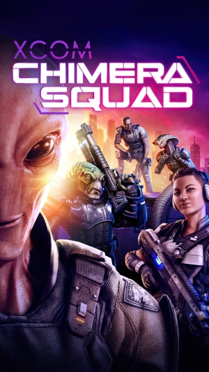 XCOM Chimera Squad video game poster