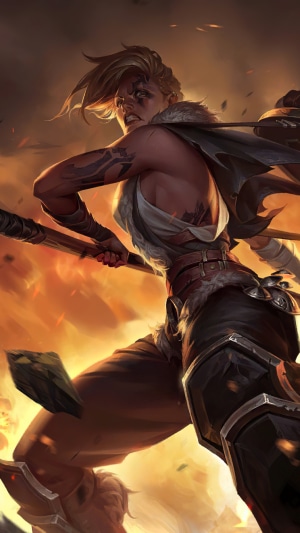 Noxian Warrior from Legends of Runeterra
