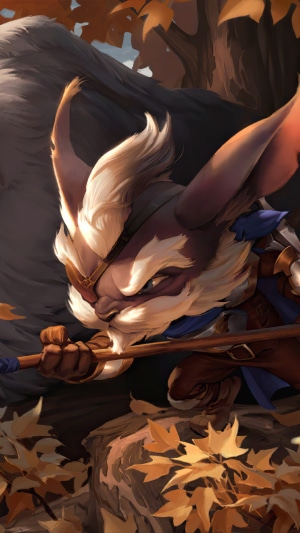 Gnar from Legends of Runeterra