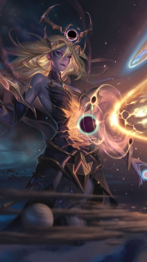Lux from League of Legends Cosmic Magic