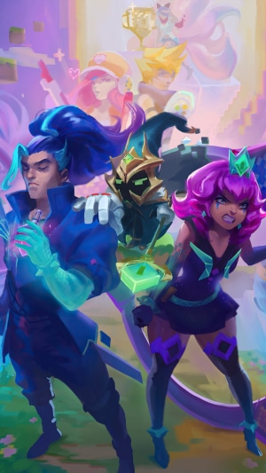 League of Legends characters in Battle Boss skins