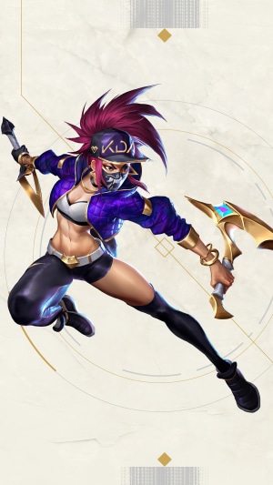 Akali from League of Legends KDA