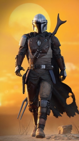 The Mandalorian from Star Wars