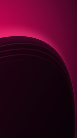 Abstract dark pink and black curved shapes