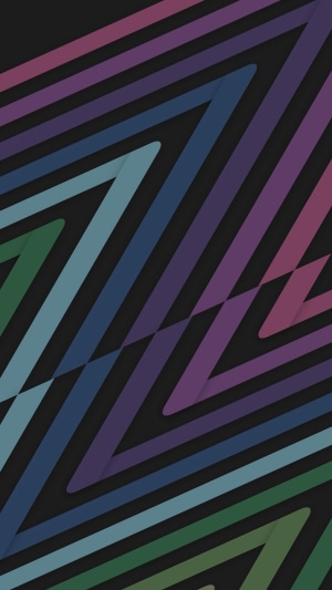 Abstract geometric lines artwork