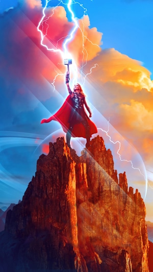 Jane Foster as Thor from Thor: Love and Thunder 4K