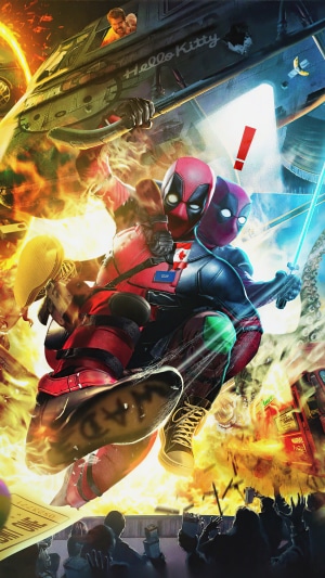 Deadpool and Deadpool 2 from Deadpool 4K