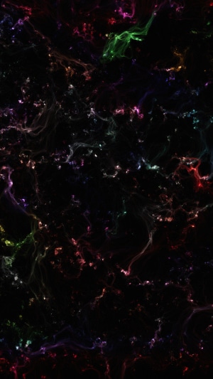Colorful abstract galaxy artwork 4K