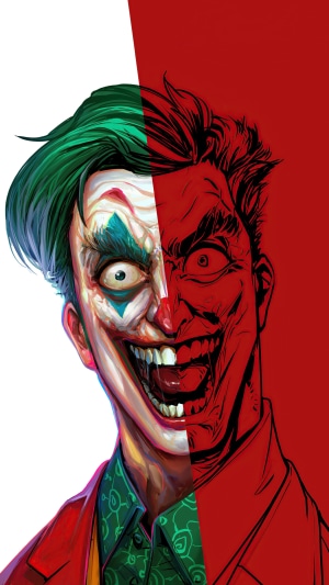 The Joker from DC Comics