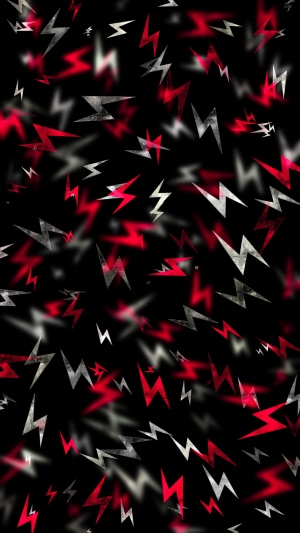 Abstract lightning bolts 4K