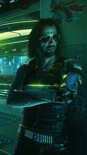 Johnny Silverhand from Cyberpunk 2077