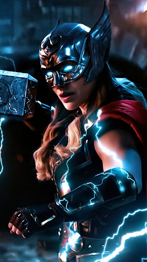 Jane Foster as Thor from Thor: Love and Thunder 4K