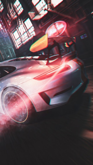 Need for Speed drifting car 4K