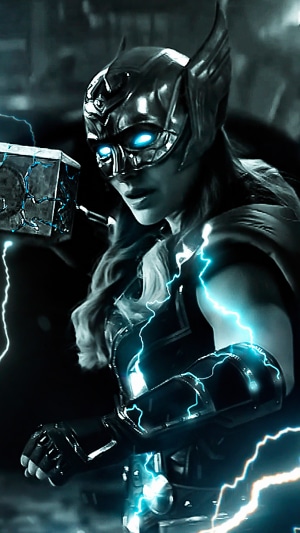 Jane Foster as The Mighty Thor from Thor: Love and Thunder
