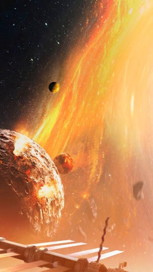 Digital Universe Space Artwork 4K