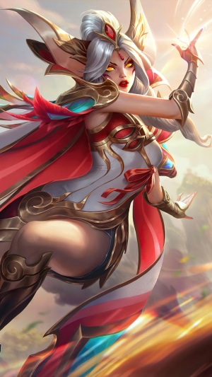 Xayah from League of Legends 4K