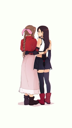 Tifa Lockhart and Aerith Gainsborough from Final Fantasy