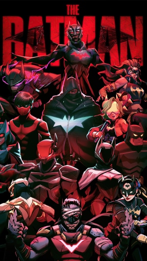 The Batman Characters Artwork